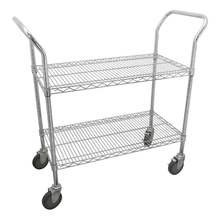 URREA Steel Utility carts, 2 Shelves, 992 lb 44185